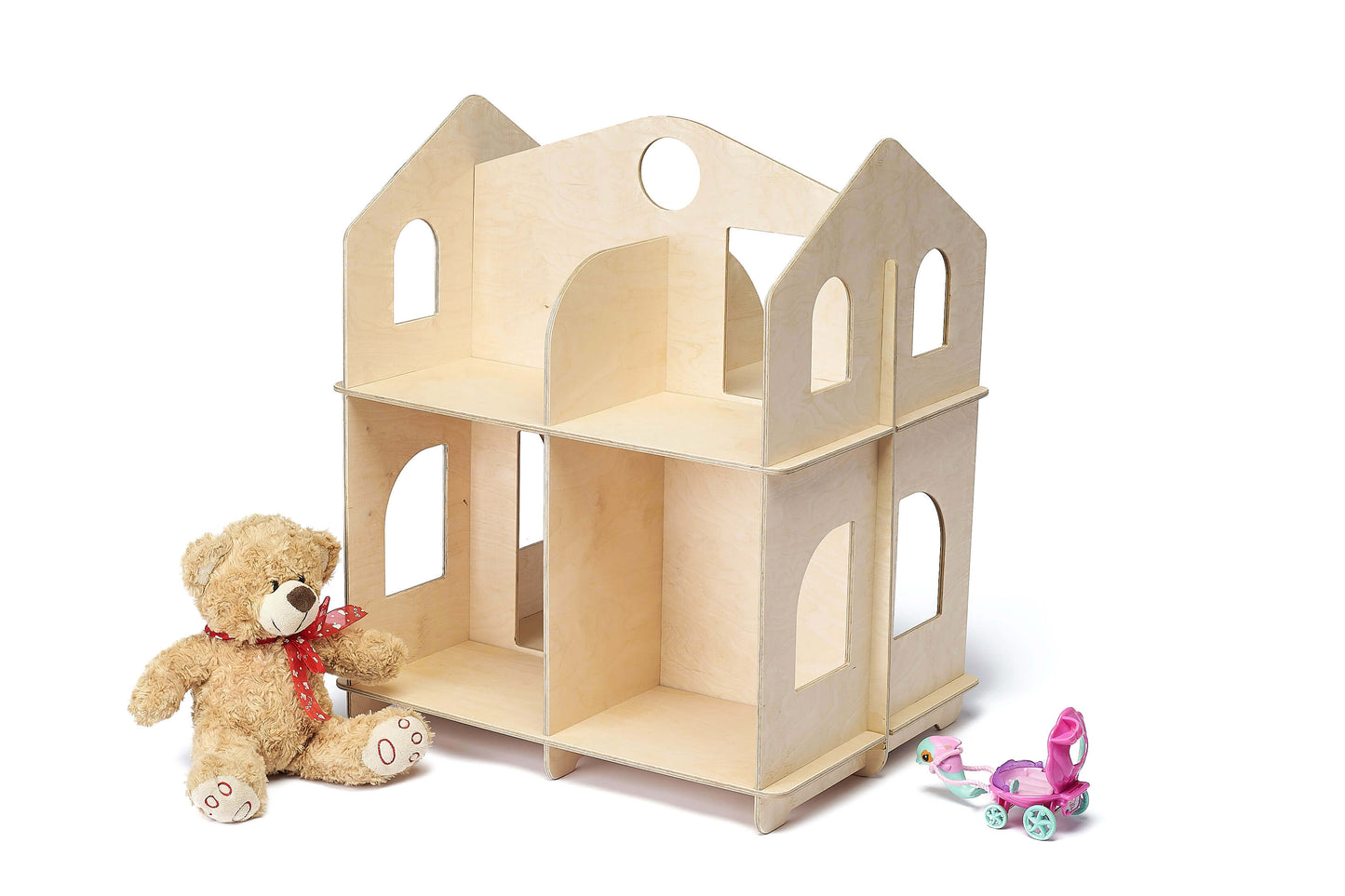 Large Plywood Dollhouse for kids