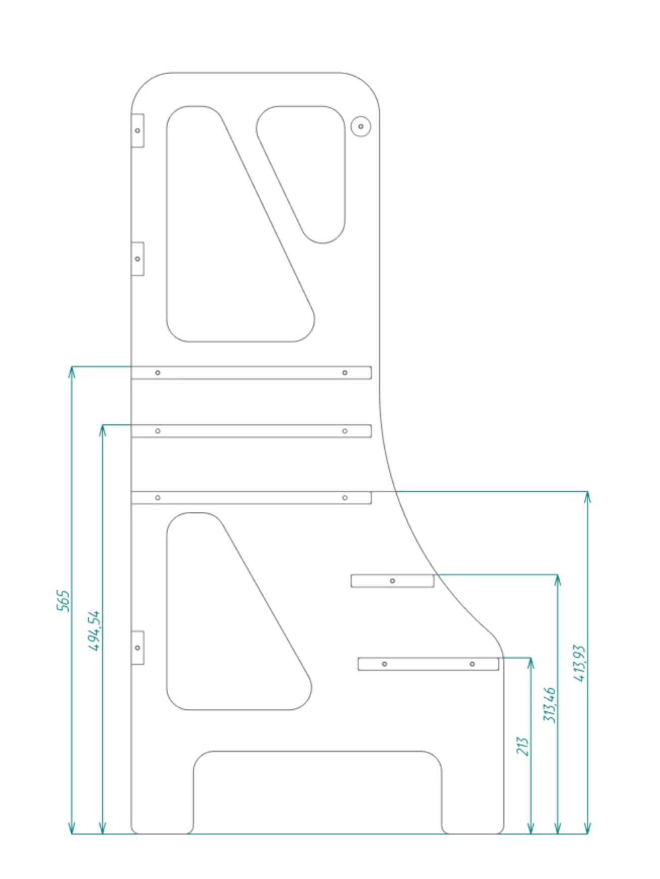 Learning tower size